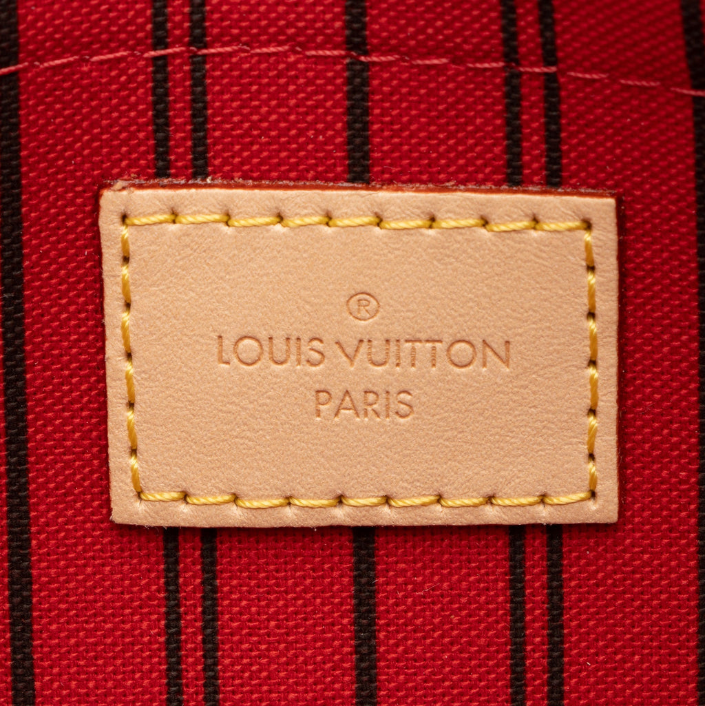 Louis Vuitton Monogram Canvas Neverfull MM Pochette (SHF-2w9Ig6)