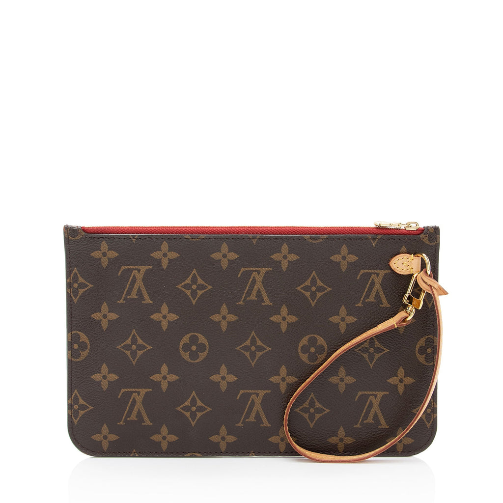 Louis Vuitton Monogram Canvas Neverfull MM Pochette (SHF-ZwlYNZ)