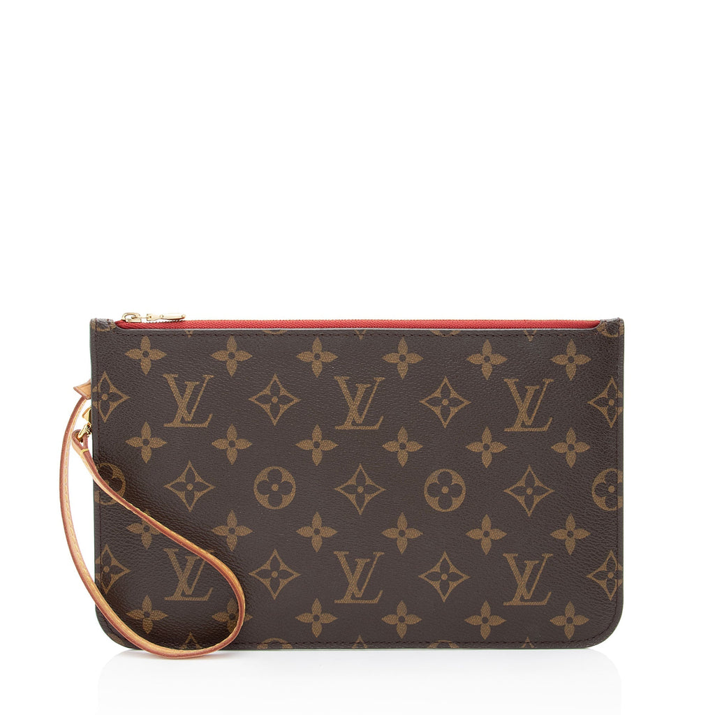 Louis Vuitton Monogram Canvas Neverfull MM Pochette (SHF-ZwlYNZ)
