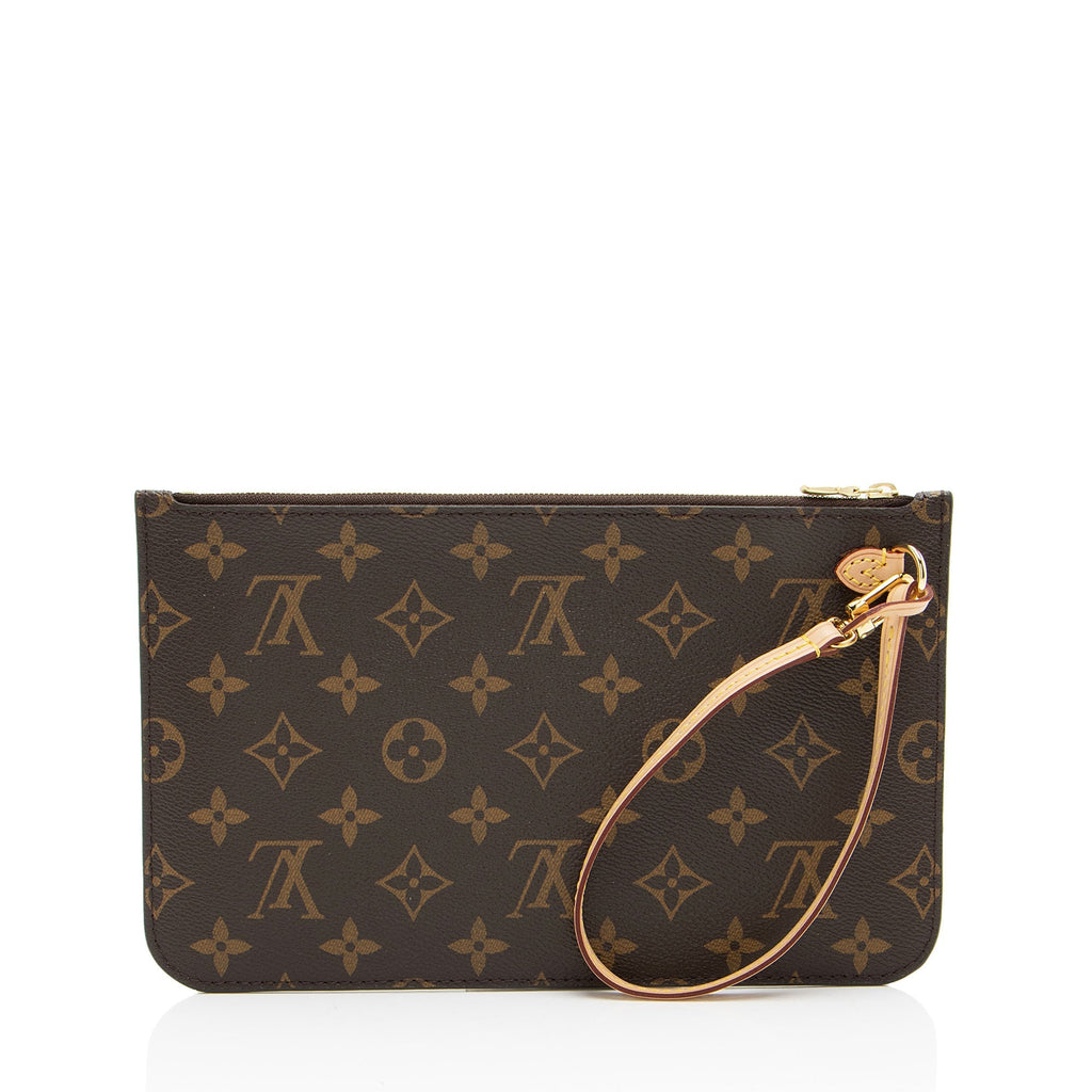 Louis Vuitton Monogram Canvas Neverfull MM Pochette (SHF-Jaeu3s)