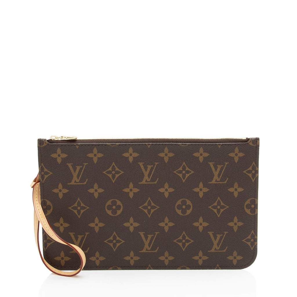 Louis Vuitton Monogram Canvas Neverfull MM Pochette (SHF-AUlFSM)