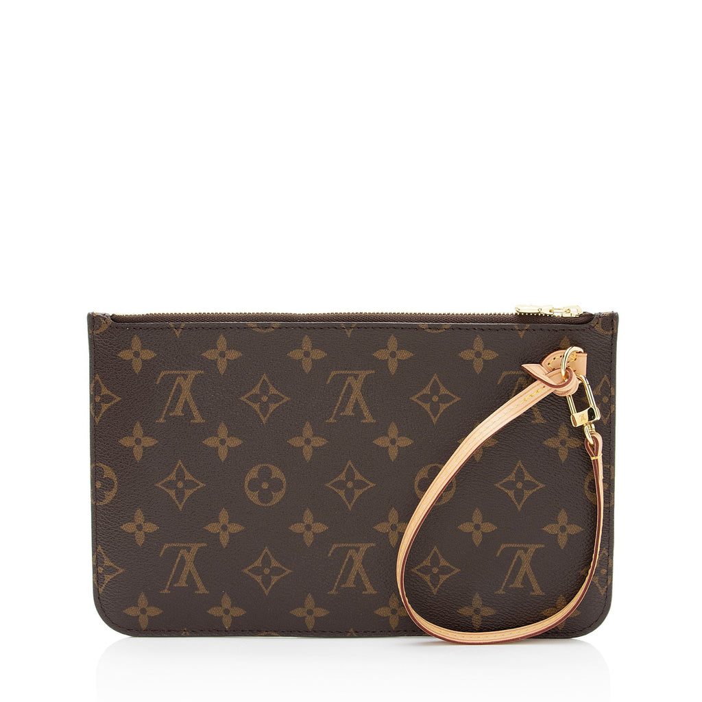 Louis Vuitton Monogram Canvas Neverfull MM Pochette (SHF-5FUPrH)