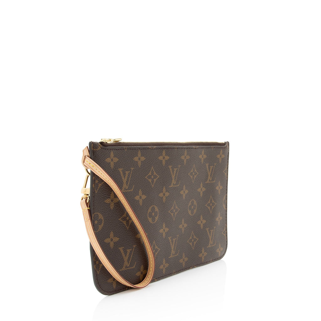 Louis Vuitton Monogram Canvas Neverfull MM Pochette (SHF-5FUPrH)