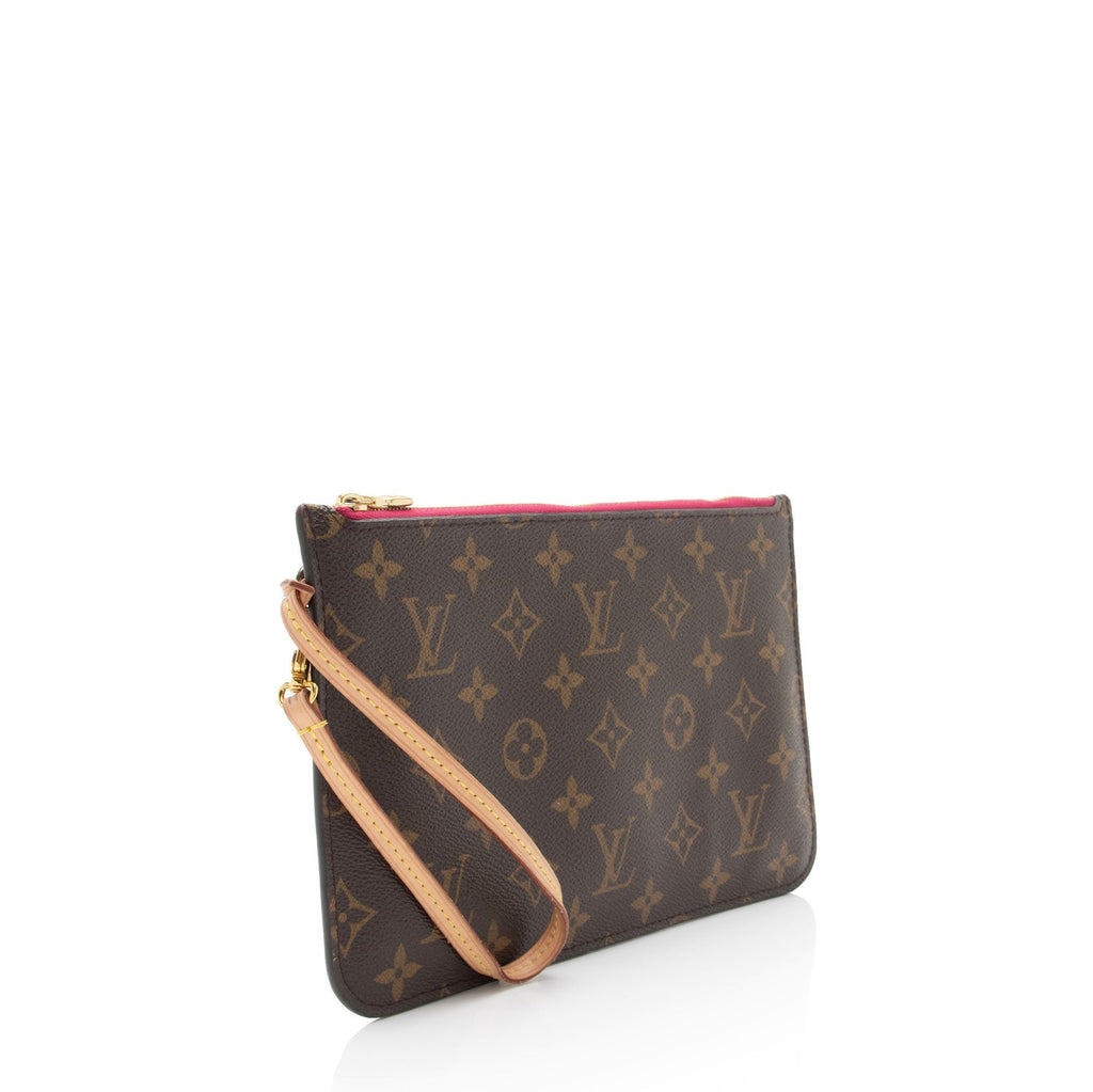 Louis Vuitton Monogram Canvas Neverfull MM Pochette (SHF-2yhORo)