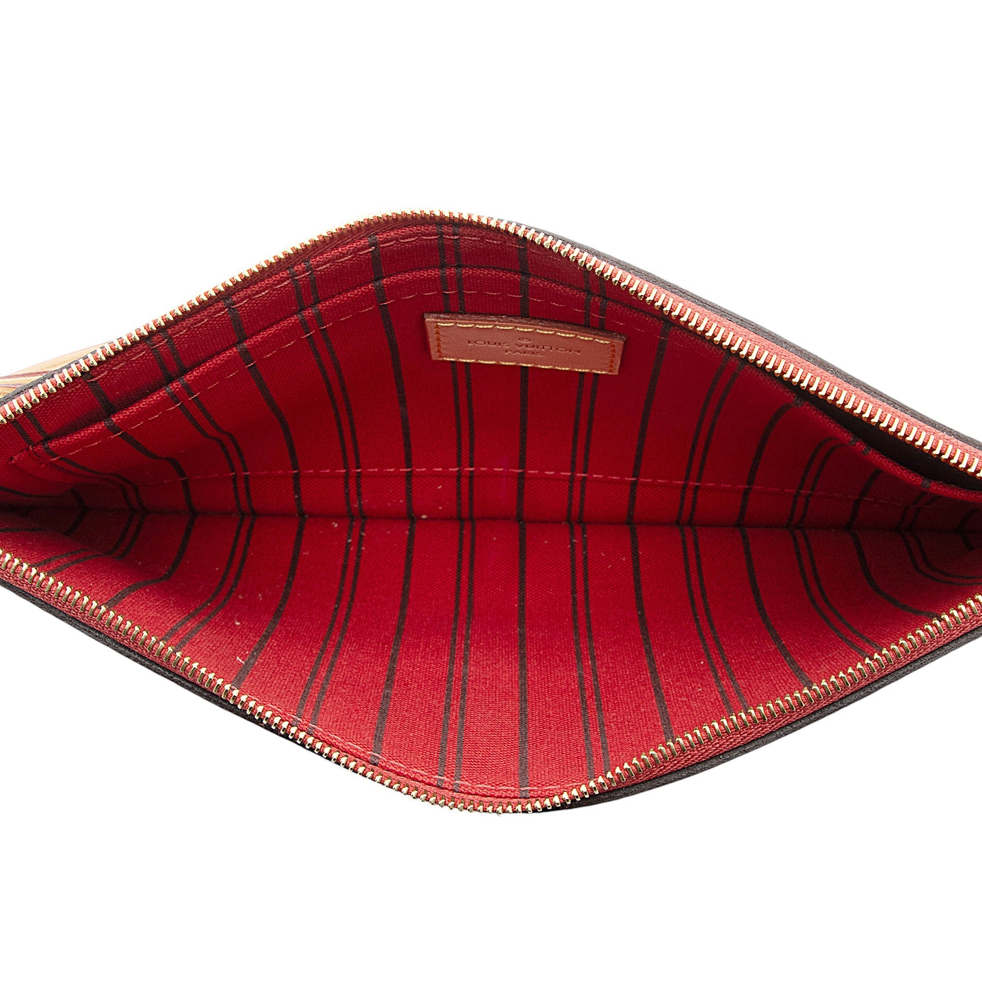 Louis Vuitton Monogram Canvas Neverfull MM Pochette (SHF-9QgXJ5)
