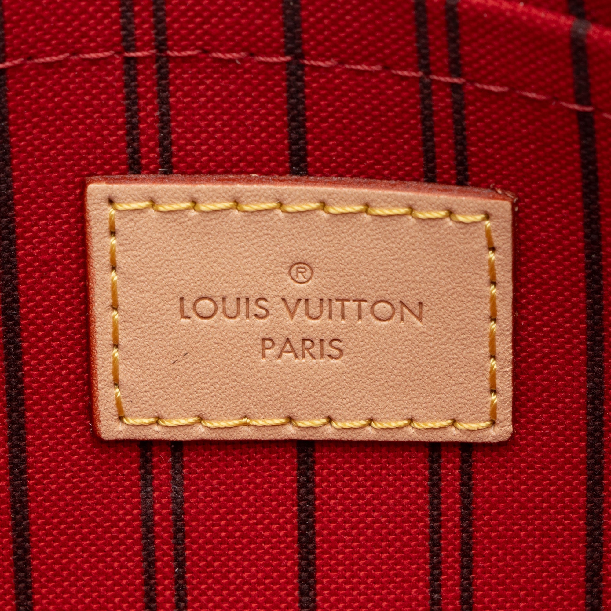 Louis Vuitton Monogram Canvas Neverfull MM Pochette (SHF-9QgXJ5)