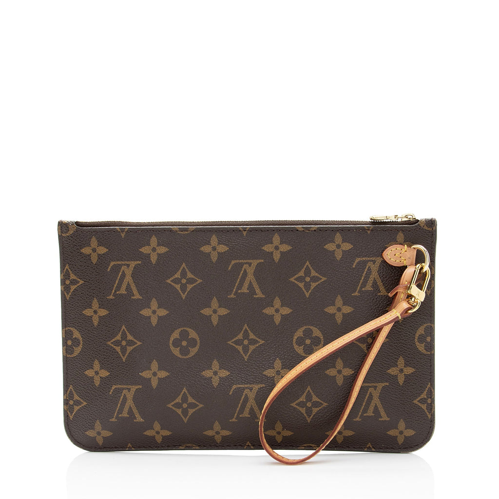 Louis Vuitton Monogram Canvas Neverfull MM Pochette (SHF-DT5Q7N)