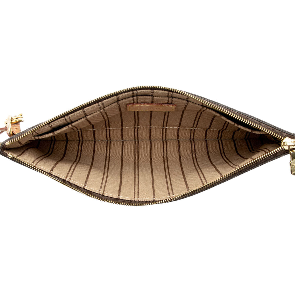 Louis Vuitton Monogram Canvas Neverfull MM Pochette (SHF-DT5Q7N)