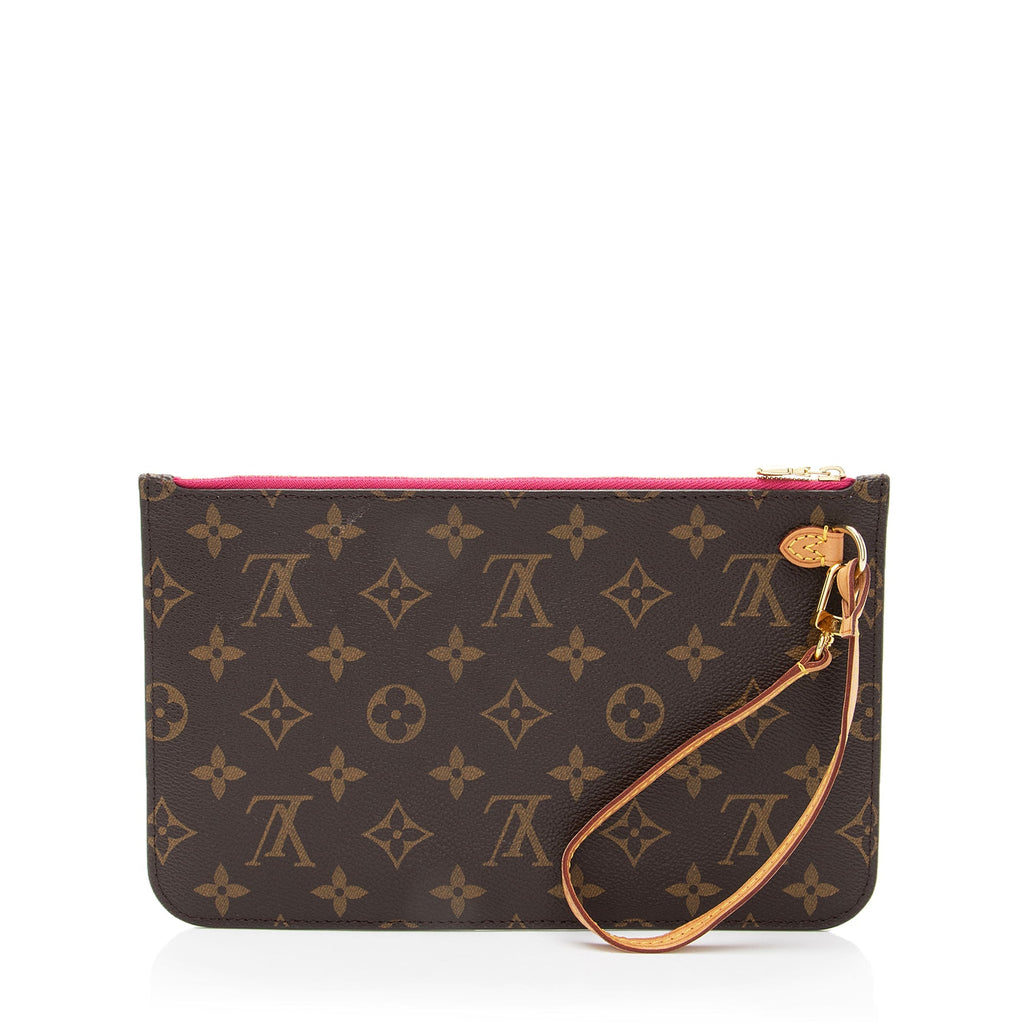 Louis Vuitton Monogram Canvas Neverfull MM Pochette