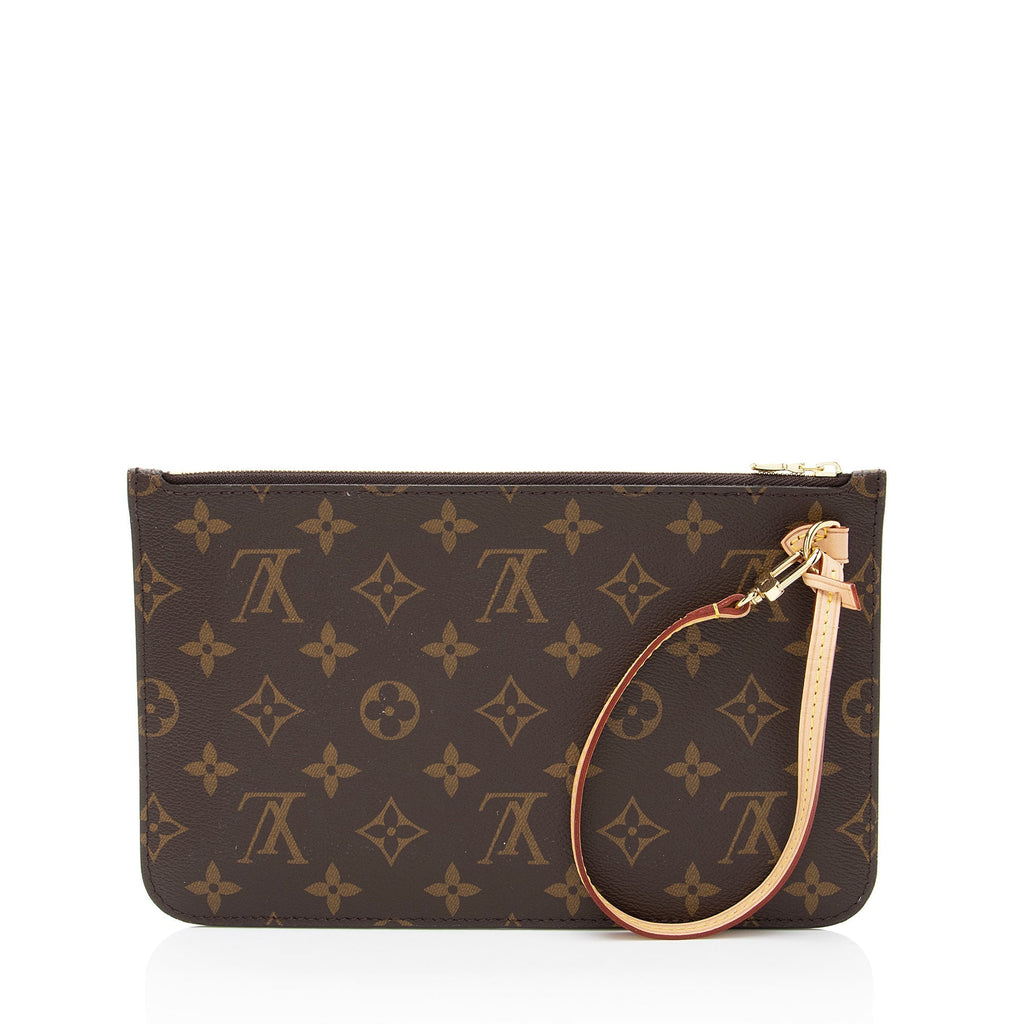 Louis Vuitton Monogram Canvas Neverfull MM Pochette