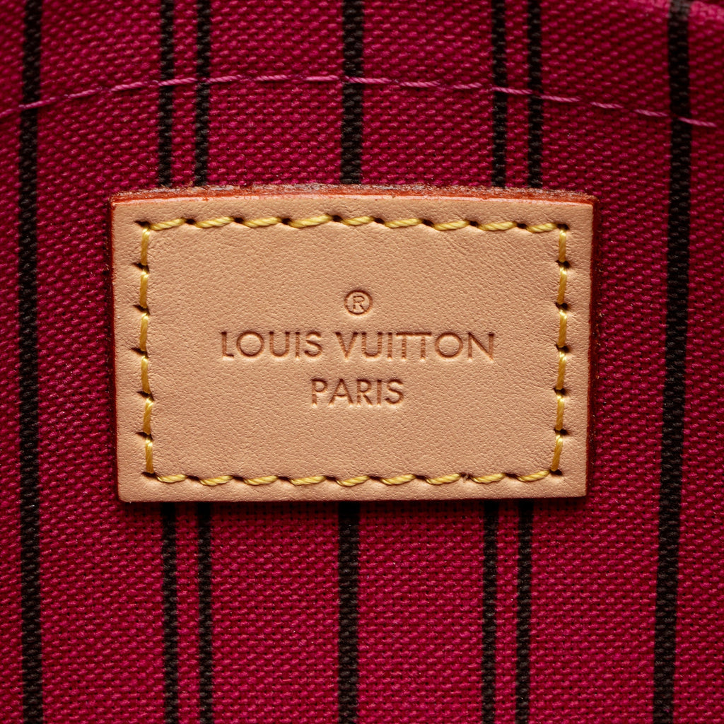 Louis Vuitton Monogram Canvas Neverfull MM Pochette