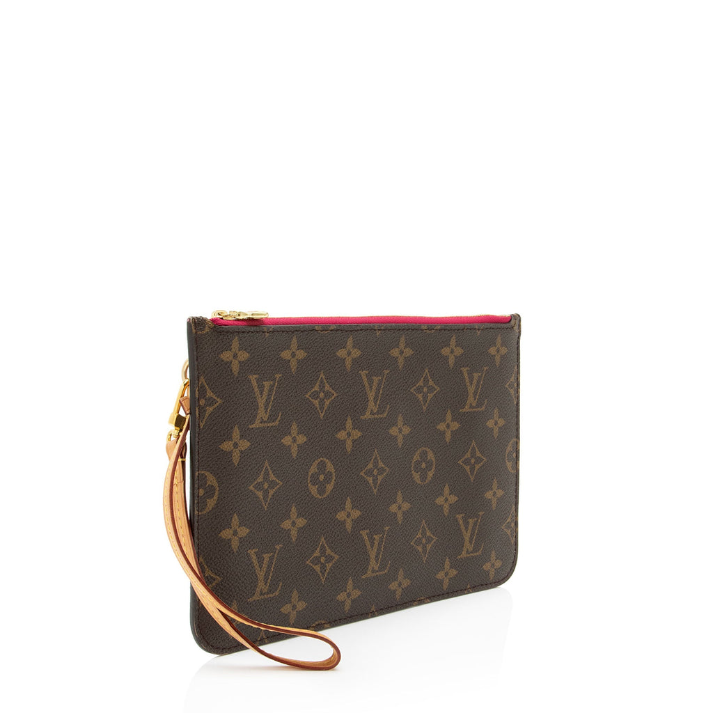 Louis Vuitton Monogram Canvas Neverfull MM Pochette