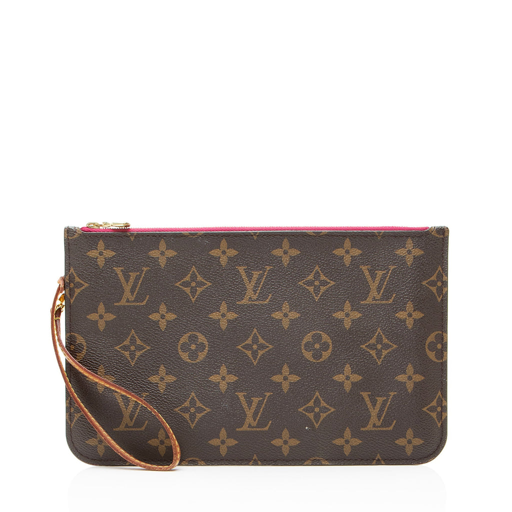Louis Vuitton Monogram Canvas Neverfull MM Pochette
