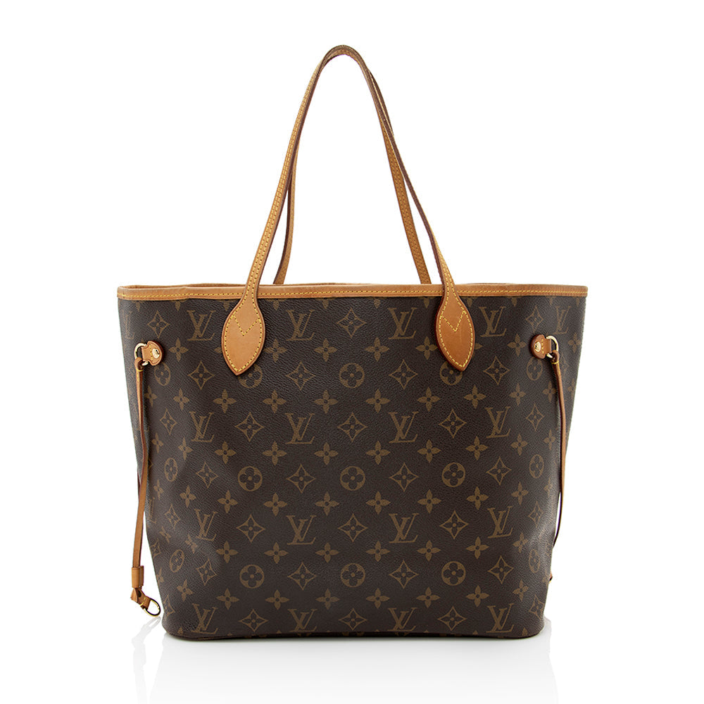 Louis Vuitton Monogram Canvas Neverfull MM Tote (SHF-20039)