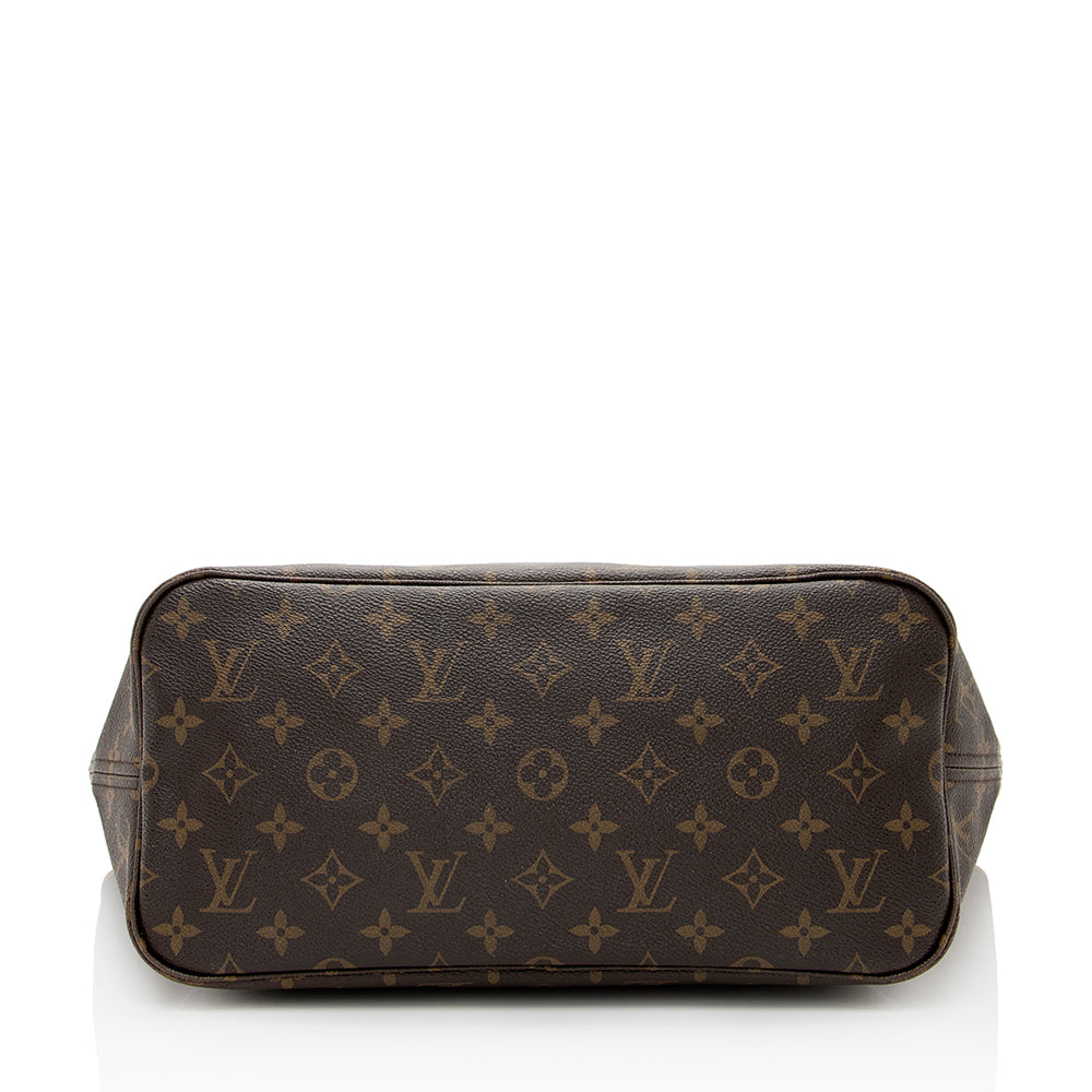 Louis Vuitton Monogram Canvas Neverfull MM Tote (SHF-20039)