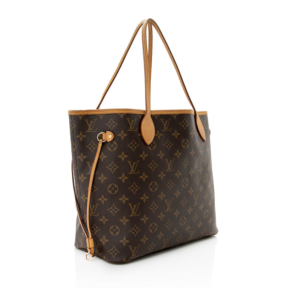 Louis Vuitton Monogram Canvas Neverfull MM Tote (SHF-20039)