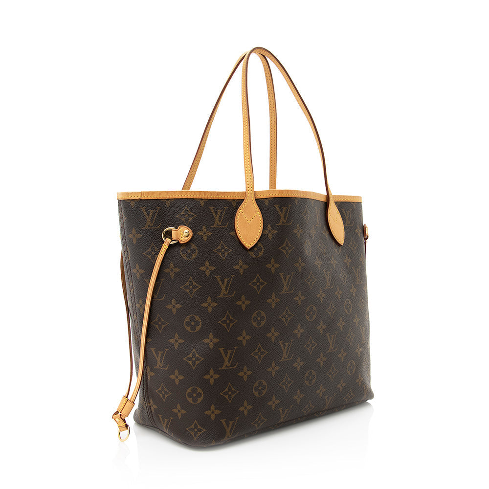 Louis Vuitton Monogram Canvas Neverfull MM Tote (SHF-20028)