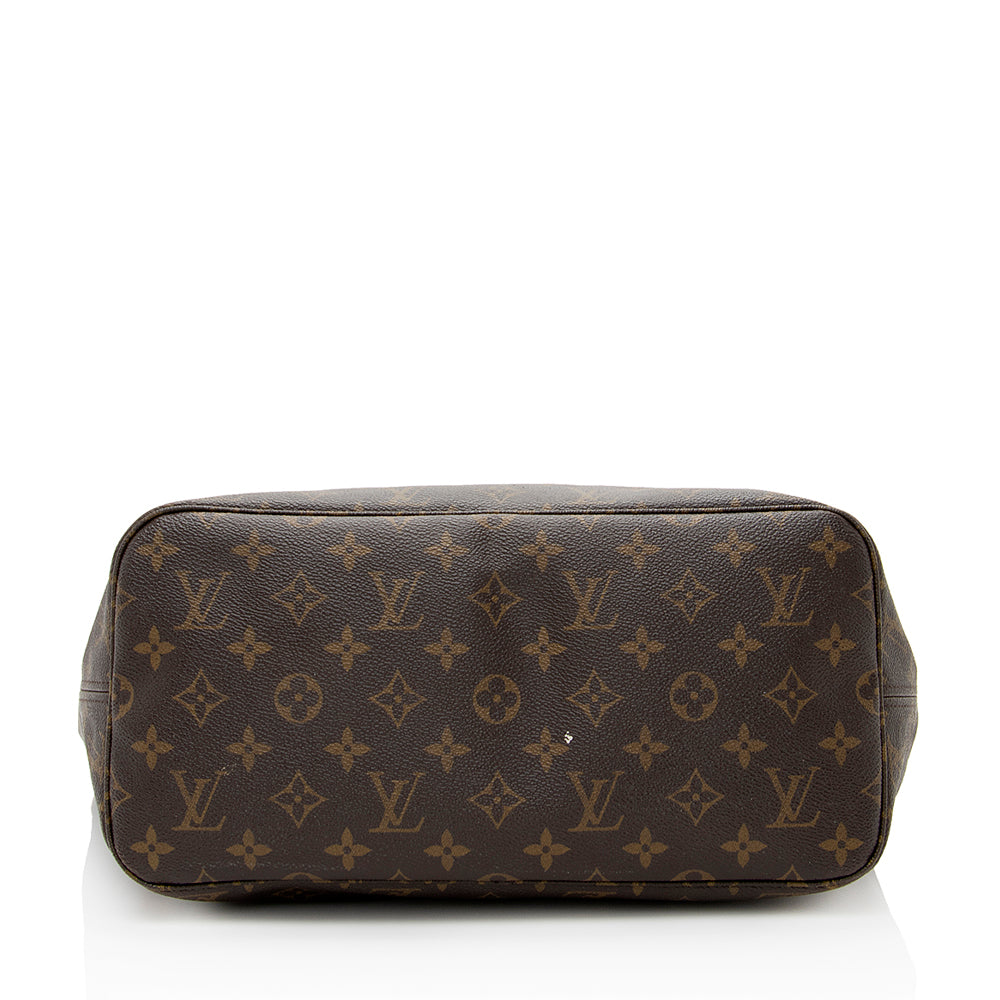 Louis Vuitton Monogram Canvas Neverfull MM Tote (SHF-20040)