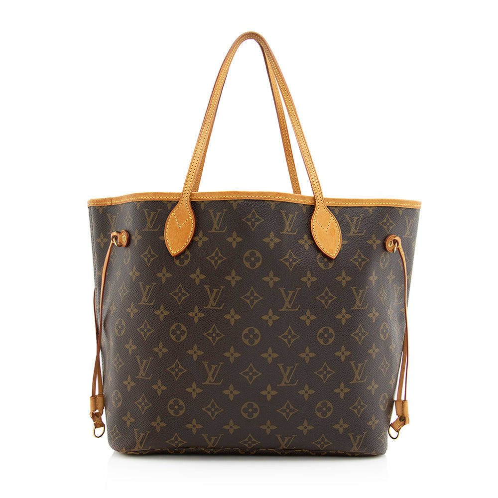Louis Vuitton Monogram Canvas Neverfull MM Tote (SHF-20144)