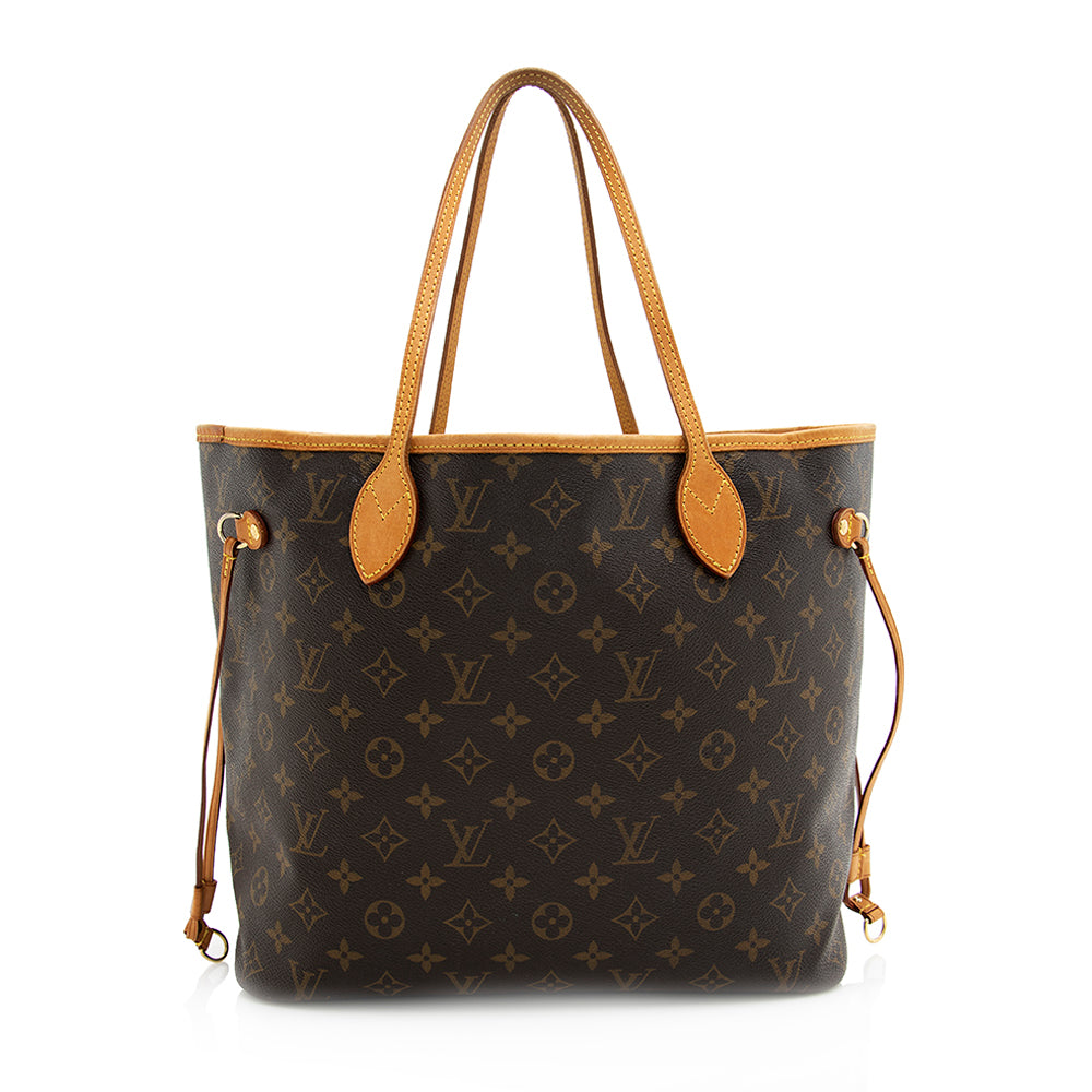 Louis Vuitton Monogram Canvas Neverfull MM Tote (SHF-20145)