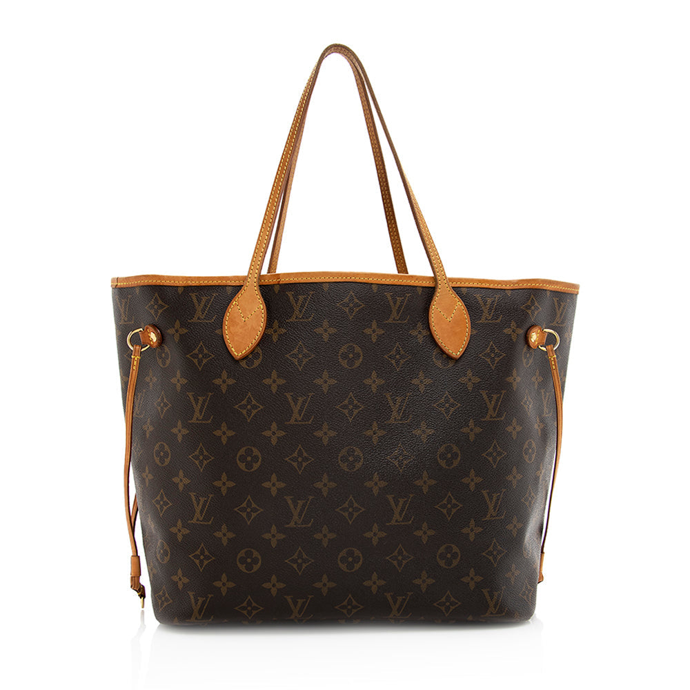 Louis Vuitton Monogram Canvas Neverfull MM Tote (SHF-20156)
