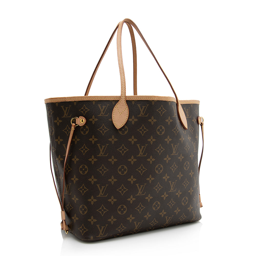 Louis Vuitton Monogram Canvas Neverfull MM Tote (SHF-21591)