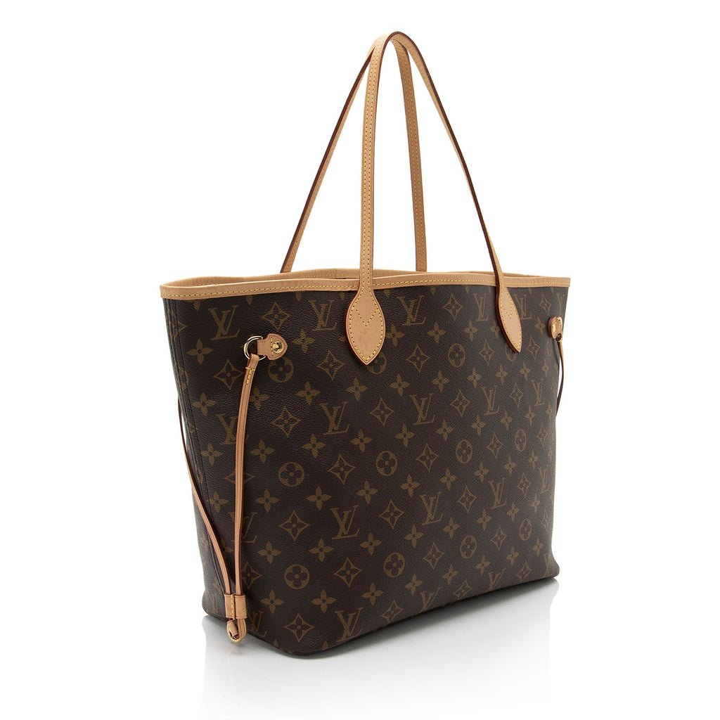 Louis Vuitton Monogram Canvas Neverfull MM Tote (SHF-AjSvFo)
