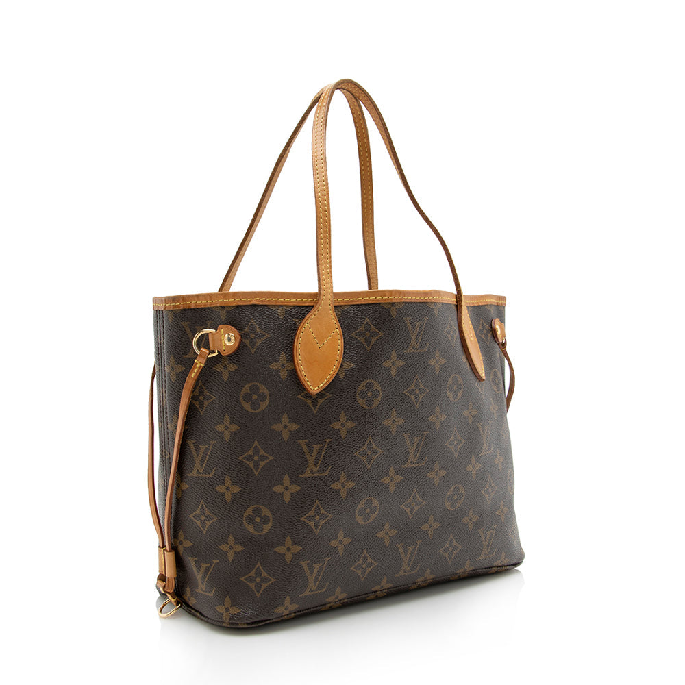 Louis Vuitton Monogram Canvas Neverfull PM Tote (SHF-16726)