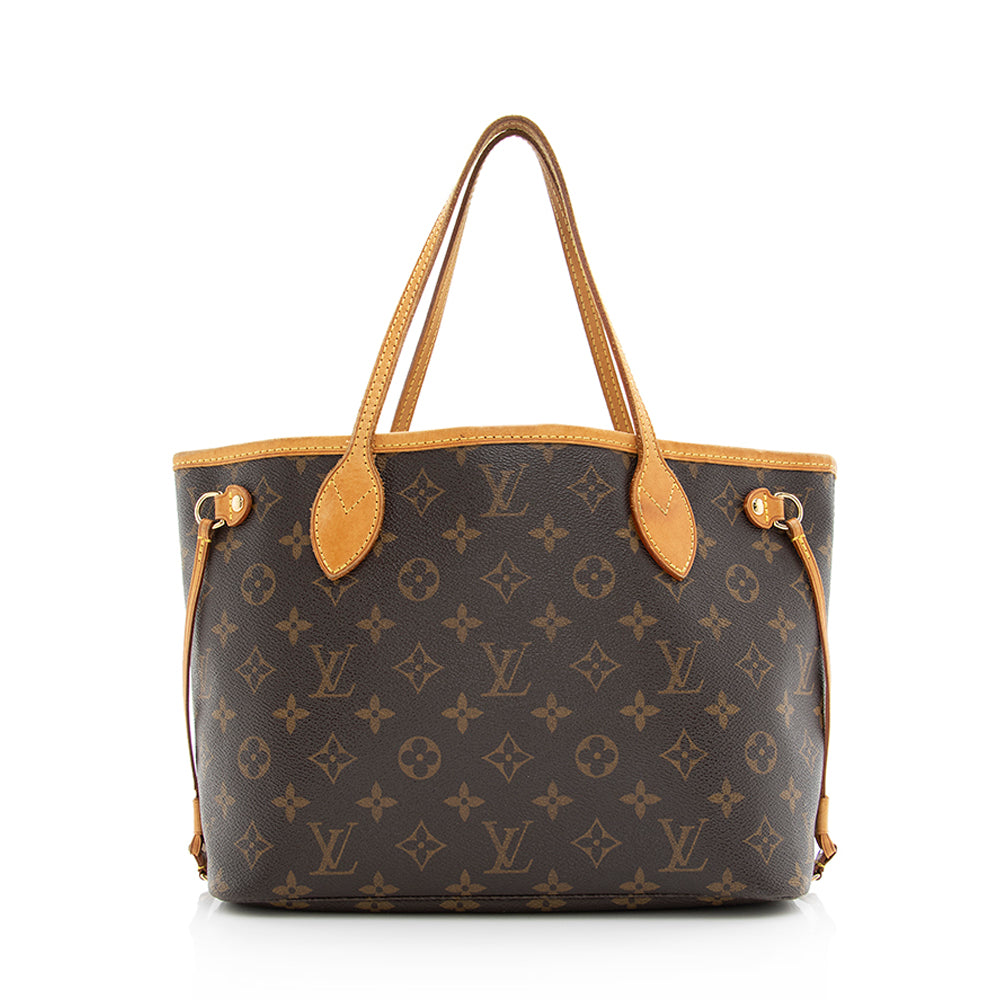 Louis Vuitton Monogram Canvas Neverfull PM Tote (SHF-19634)