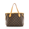 Louis Vuitton Monogram Canvas Neverfull PM Tote (SHF-20528)