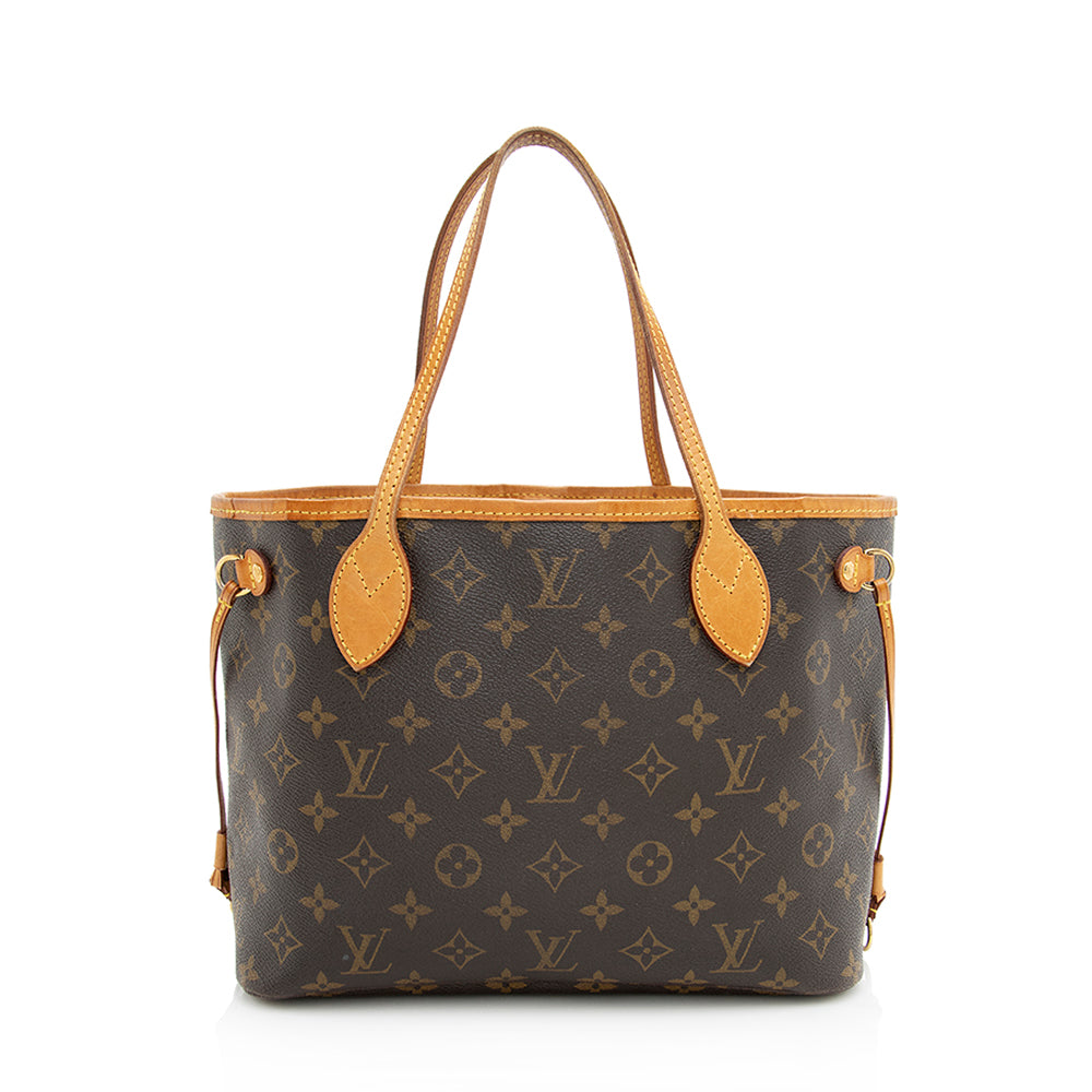 Louis Vuitton Monogram Canvas Neverfull PM Tote (SHF-19488)