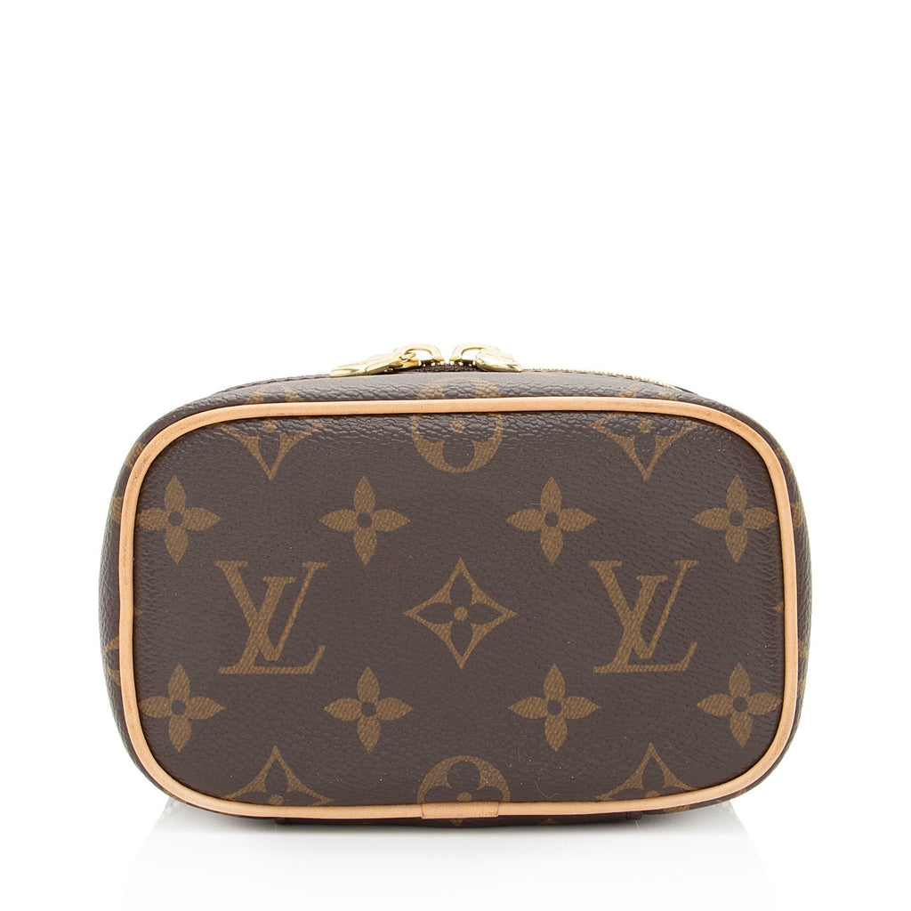 Louis Vuitton Monogram Canvas Nice Nano Vanity Case (SHF-F9cjMe)
