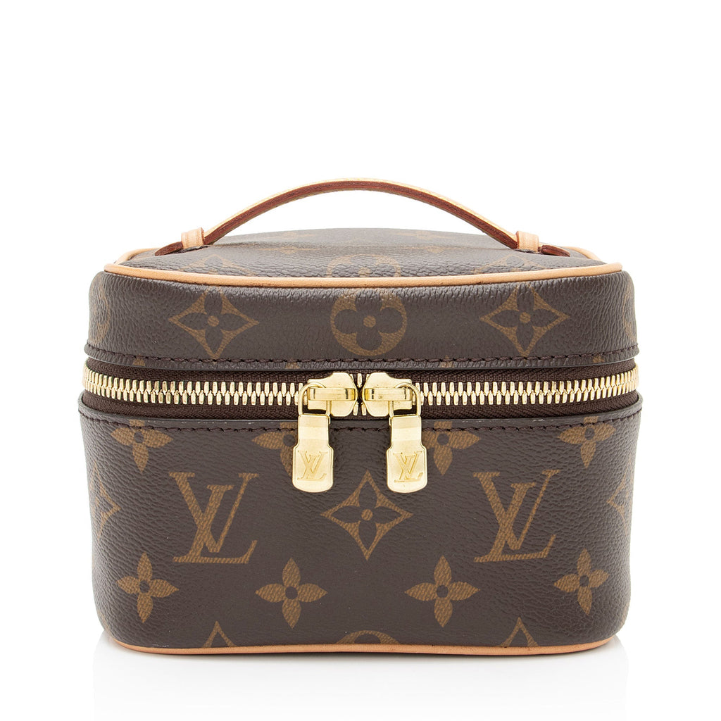 Louis Vuitton Monogram Canvas Nice Nano Vanity Case (SHF-F9cjMe)