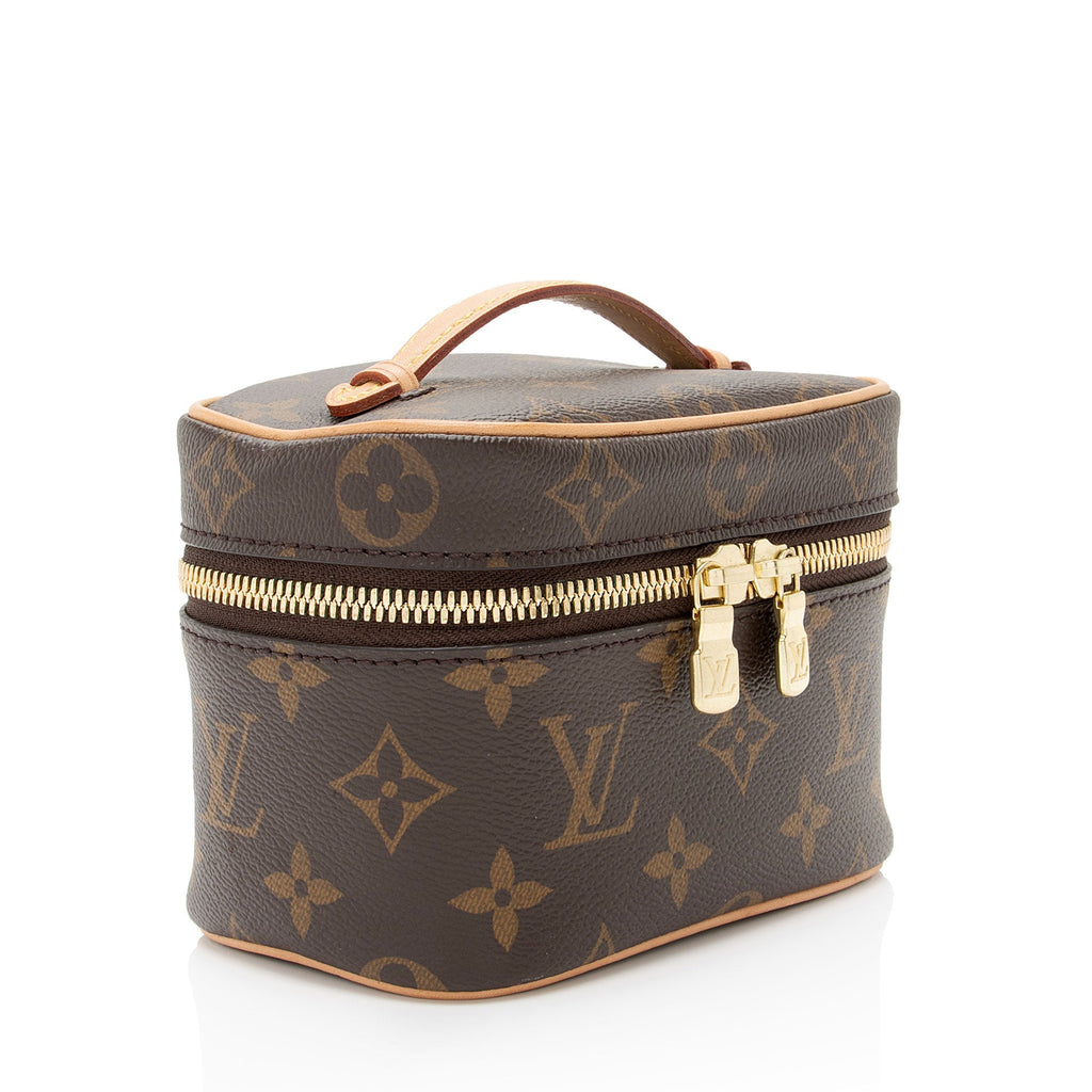 Louis Vuitton Monogram Canvas Nice Nano Vanity Case (SHF-F9cjMe)