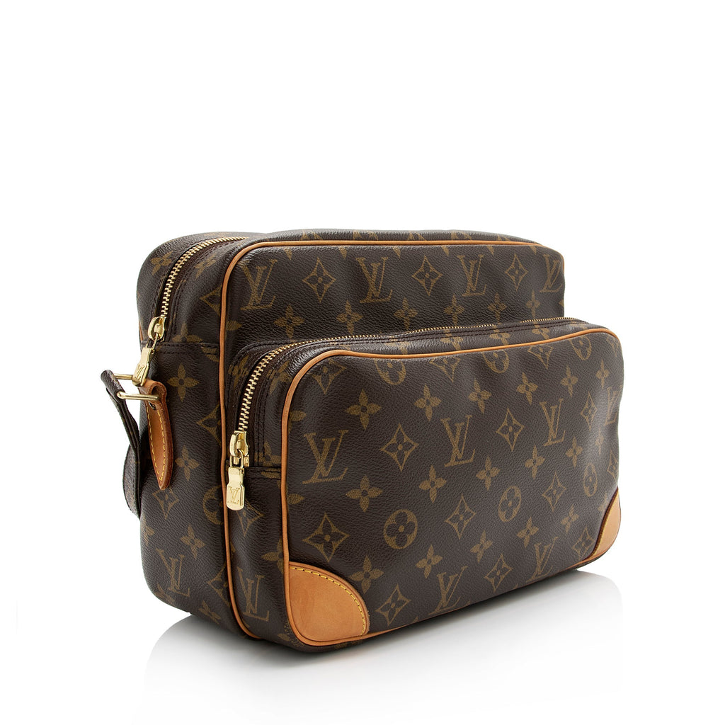 Louis Vuitton Monogram Canvas Nile MM Messenger Bag (SHF-23321)