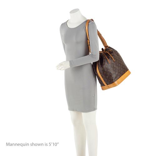 Louis Vuitton Monogram Canvas Noe Shoulder Bag (SHF-8J61Jh)