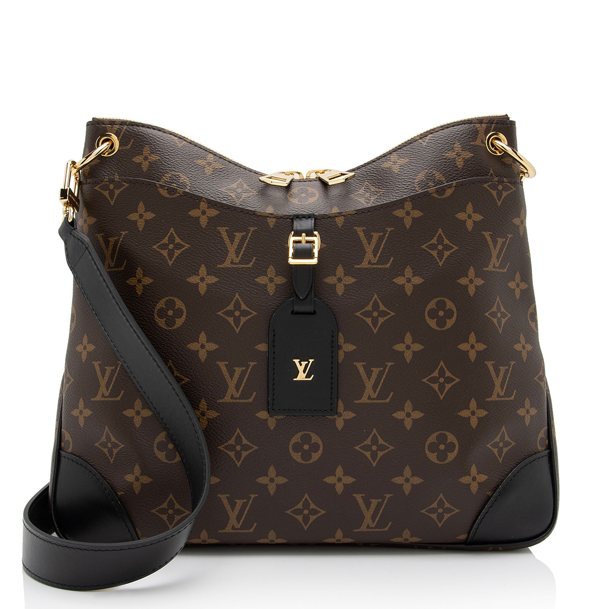 Louis Vuitton Monogram Canvas Odeon MM NM Shoulder Bag (SHF-7STebf)
