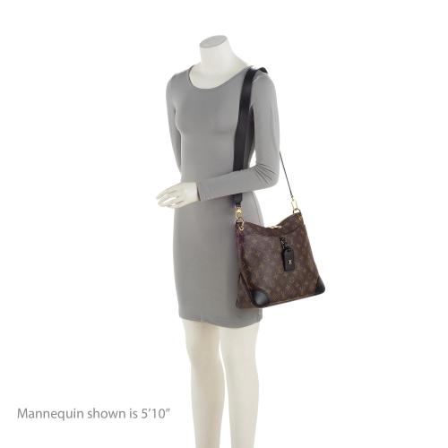 Louis Vuitton Monogram Canvas Odeon MM NM Shoulder Bag (SHF-7STebf)