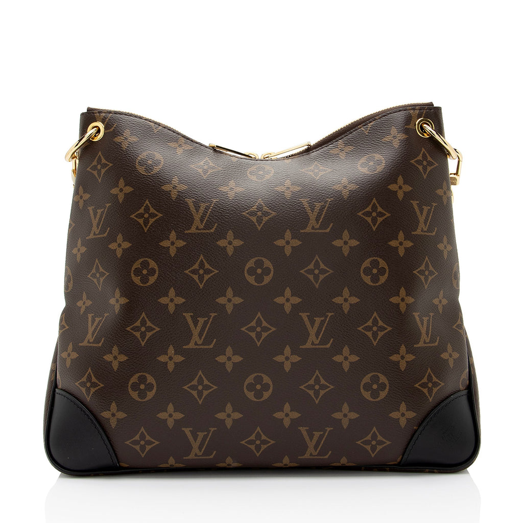 Louis Vuitton Monogram Canvas Odeon MM NM Shoulder Bag (SHF-dbGrZE)