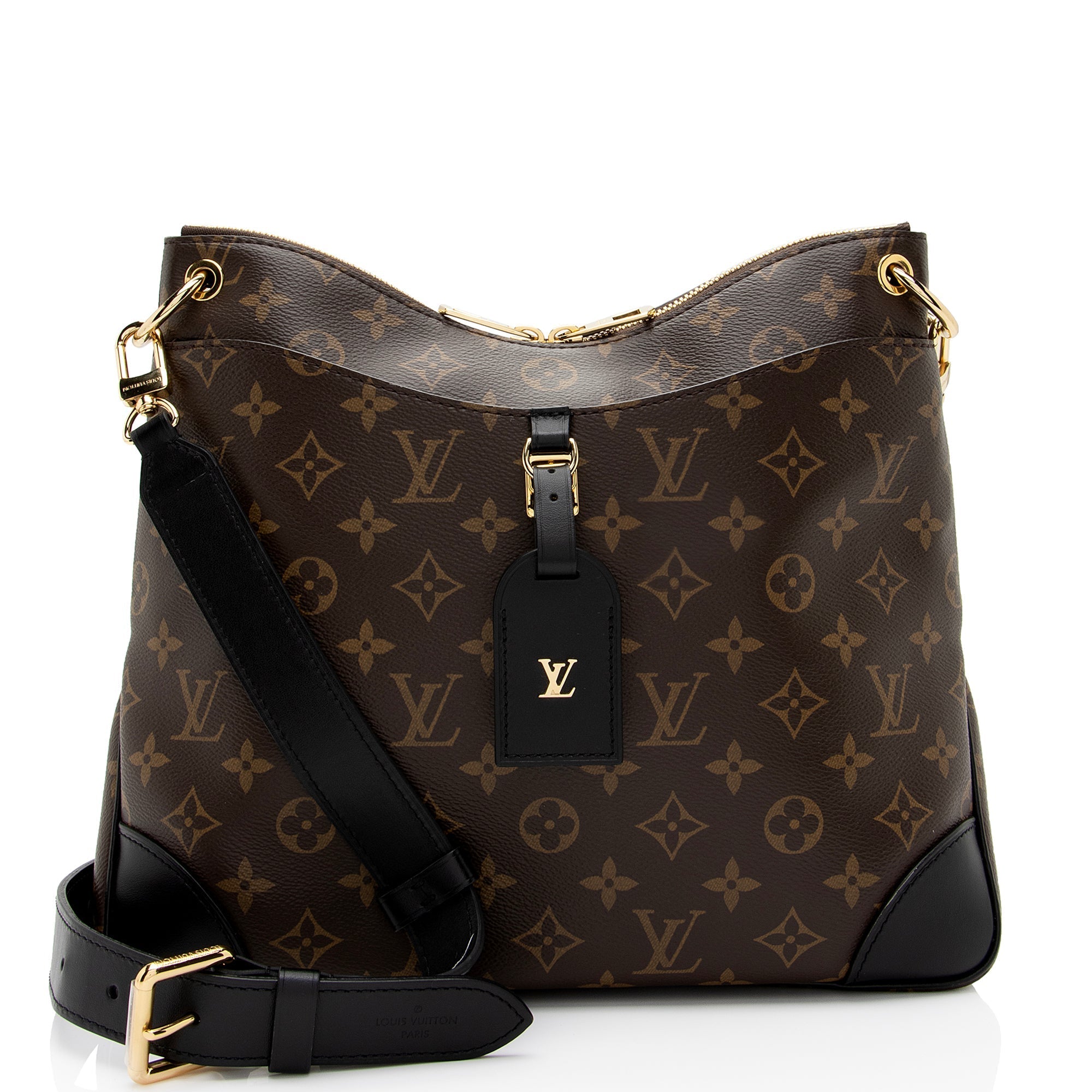 Louis Vuitton Monogram Canvas Odeon MM NM Shoulder Bag (SHF-dbGrZE)