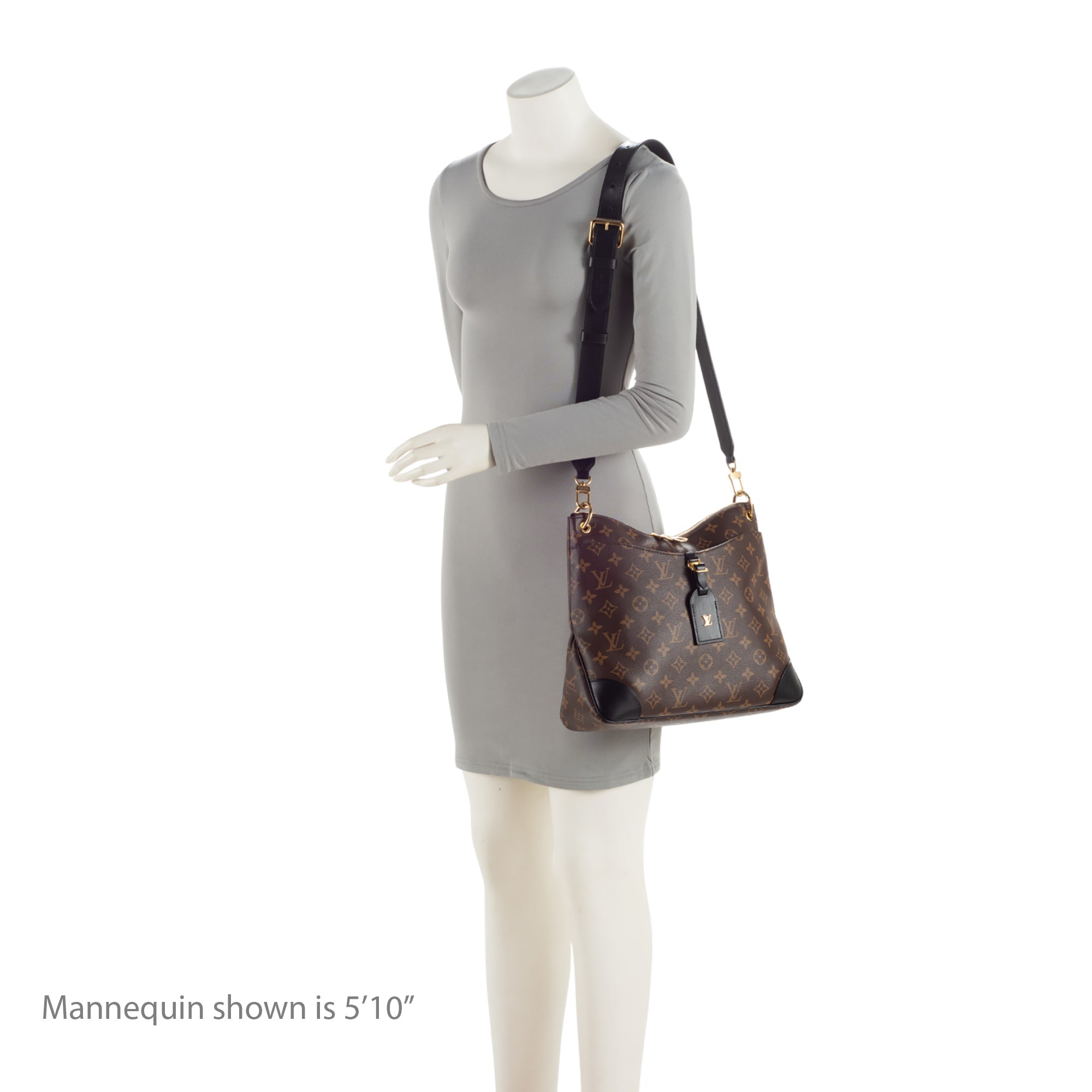 Louis Vuitton Monogram Canvas Odeon MM NM Shoulder Bag (SHF-dbGrZE)