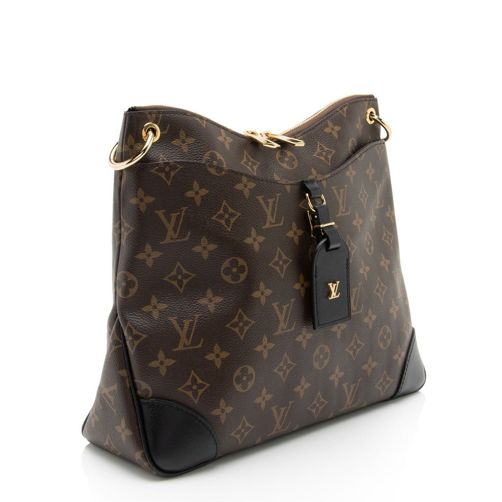 Louis Vuitton Monogram Canvas Odeon MM NM Shoulder Bag (SHF-VnY1WF)