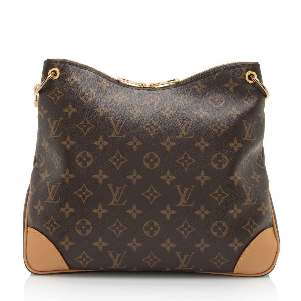 Louis Vuitton Monogram Canvas Odeon MM NM Shoulder Bag (SHF-7ZJiDn)
