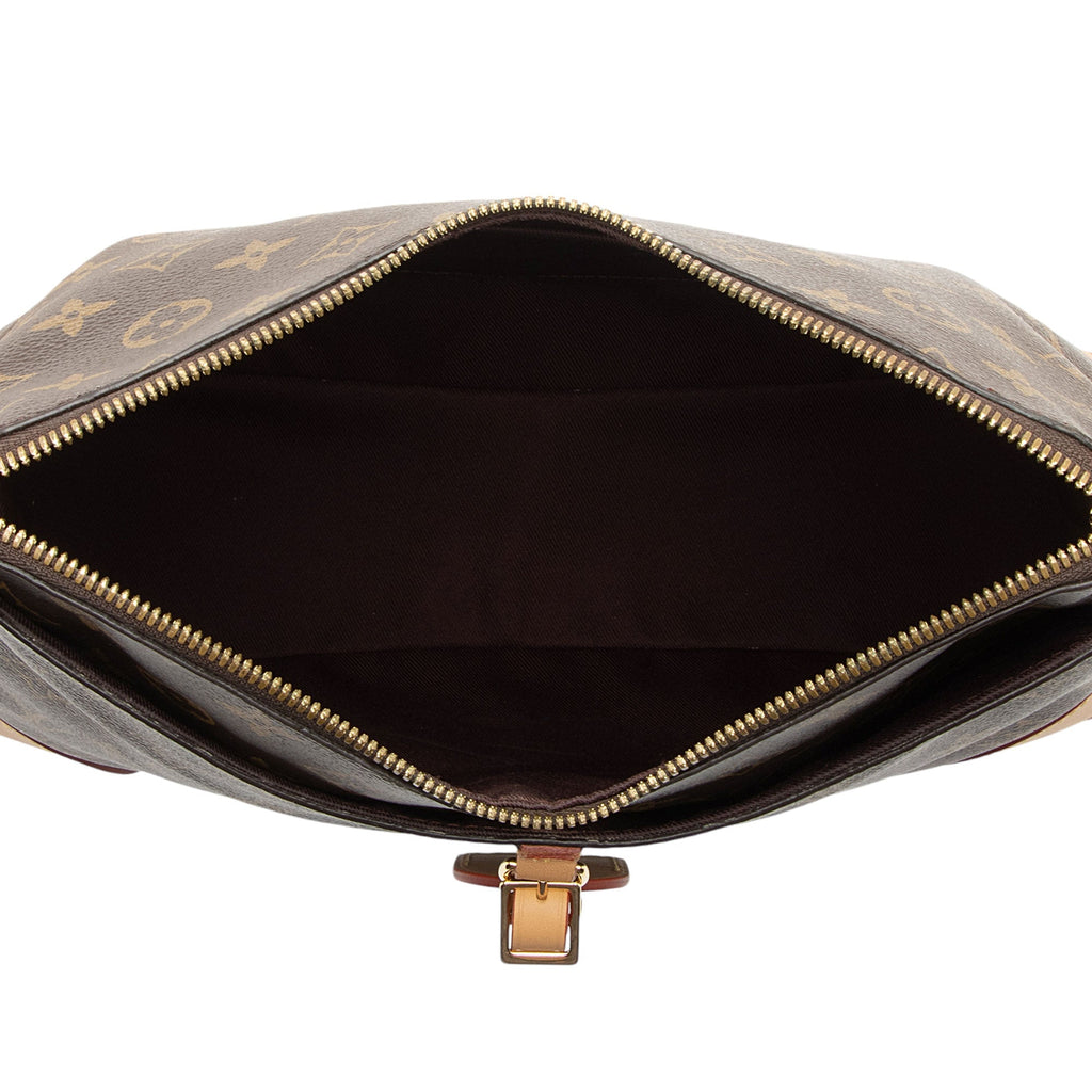 Louis Vuitton Monogram Canvas Odeon MM NM Shoulder Bag (SHF-7ZJiDn)
