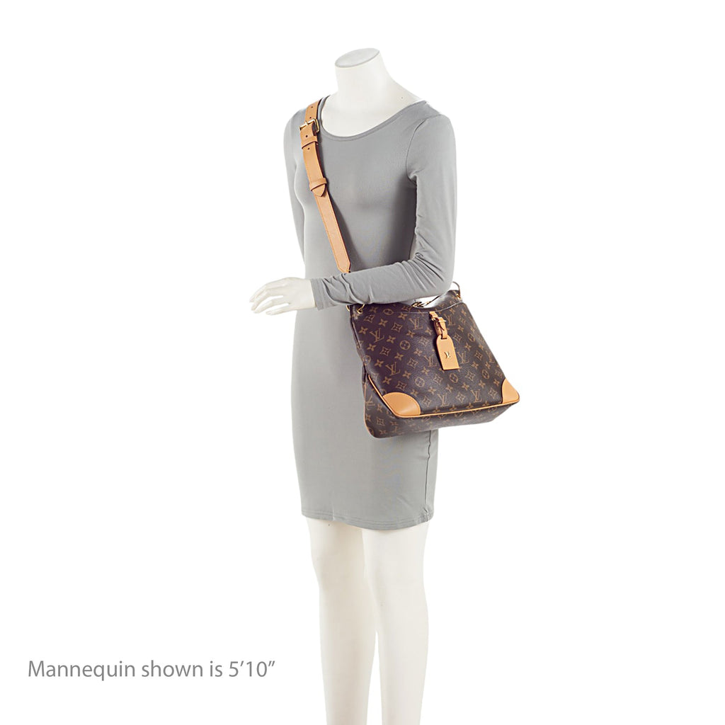 Louis Vuitton Monogram Canvas Odeon MM NM Shoulder Bag (SHF-7ZJiDn)