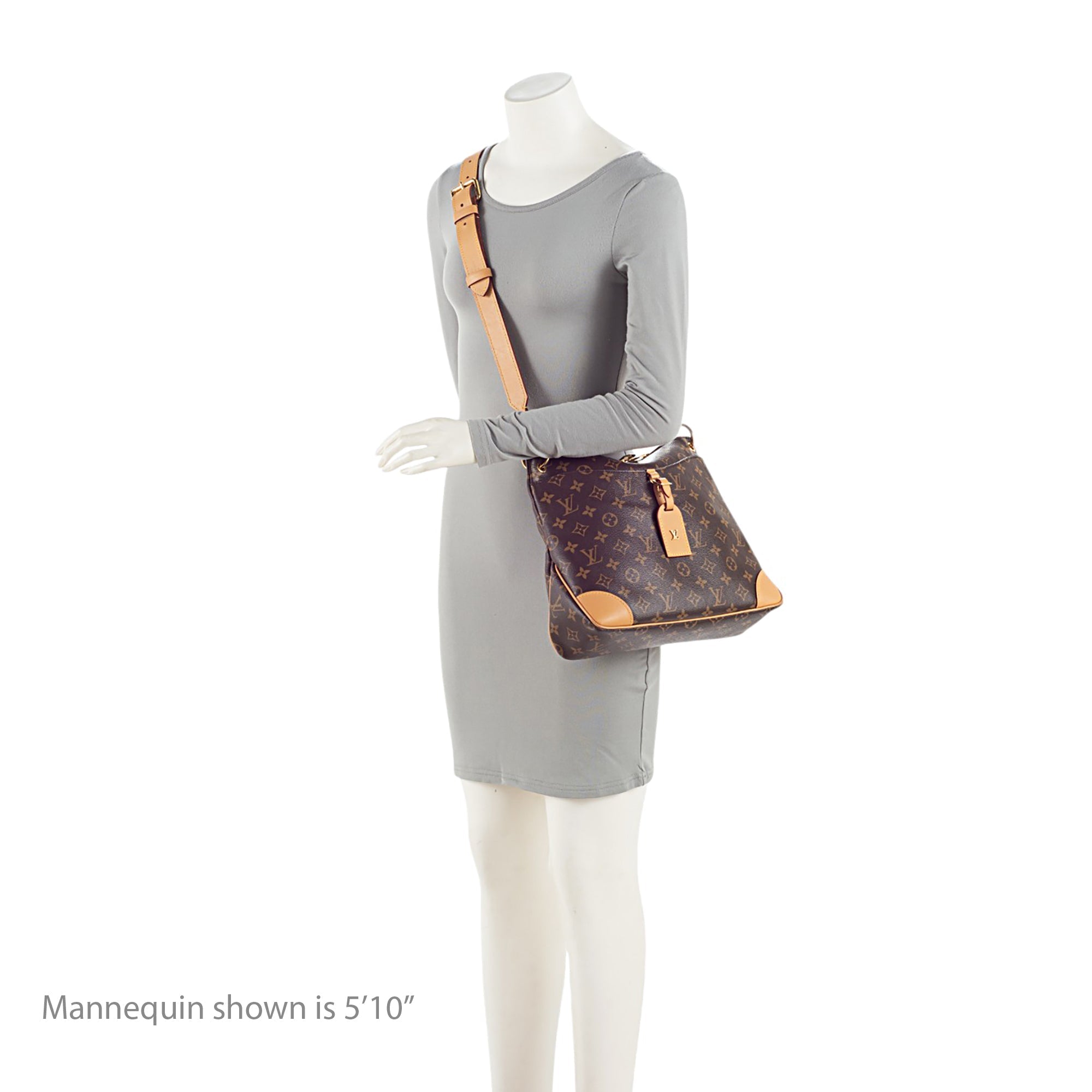 Louis Vuitton Monogram Canvas Odeon MM NM Shoulder Bag (SHF-7ZJiDn)
