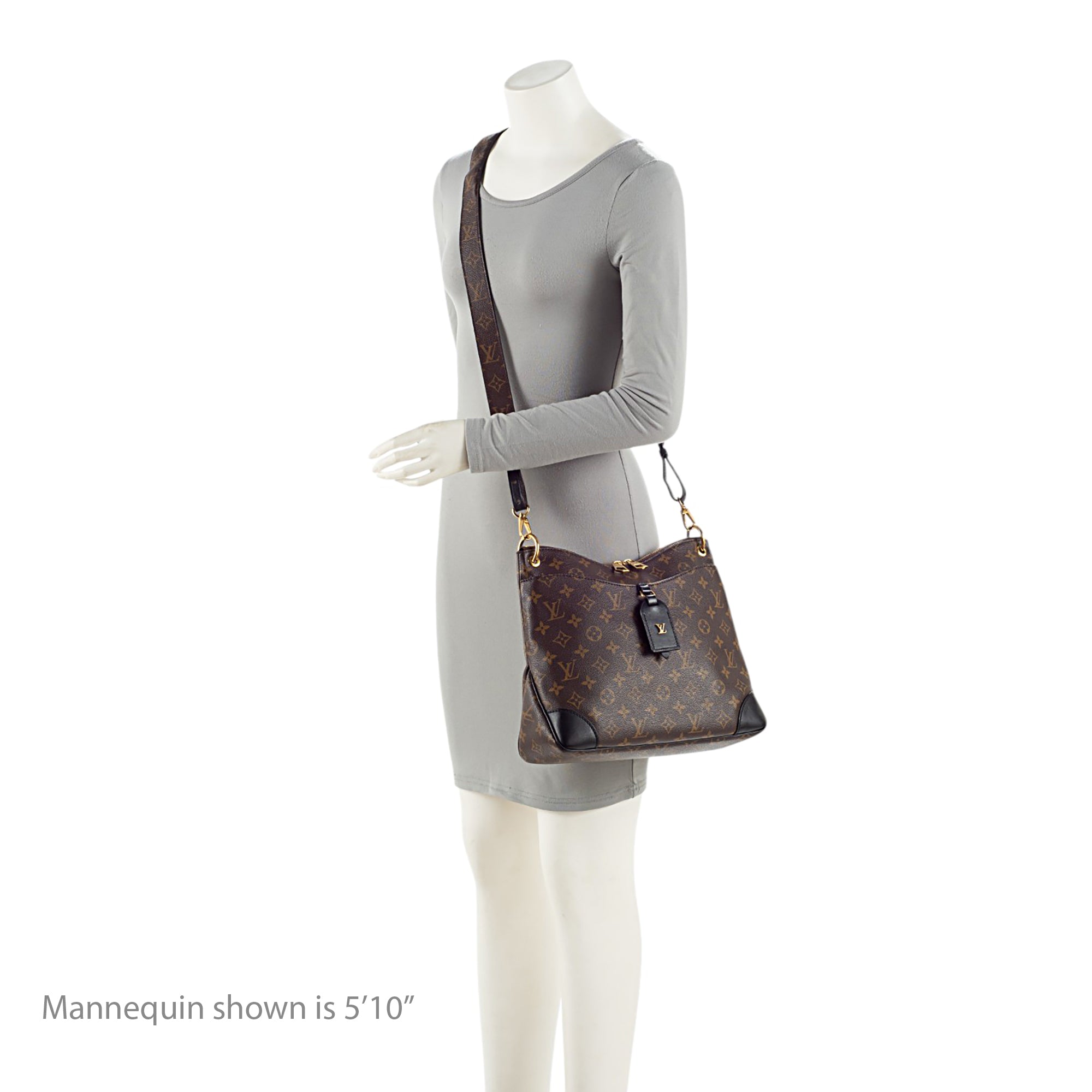 Louis Vuitton Monogram Canvas Odeon MM NM Shoulder Bag