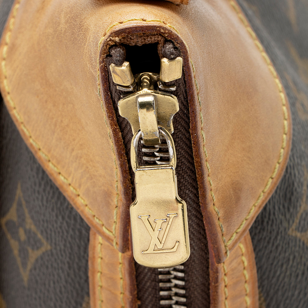 Louis Vuitton Monogram Canvas Odeon MM Shoulder Bag (SHF-18774)
