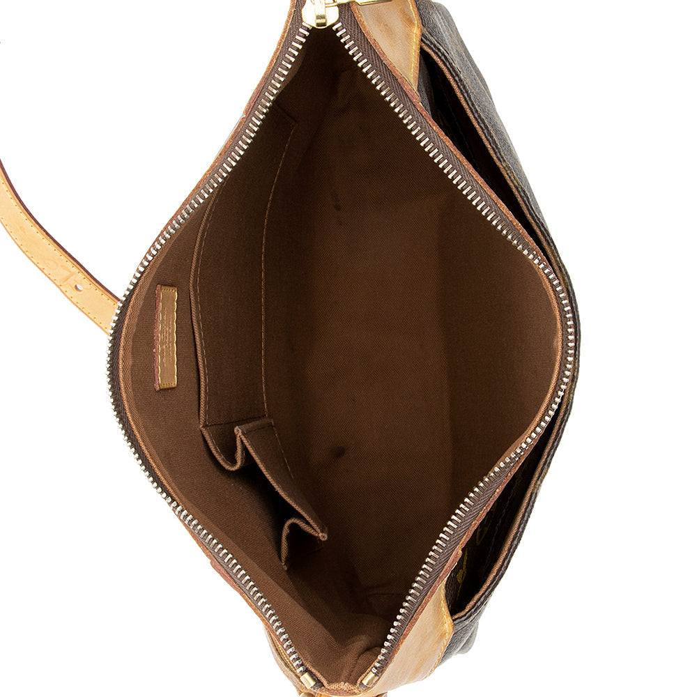 Louis Vuitton Monogram Canvas Odeon MM Shoulder Bag (SHF-18774)