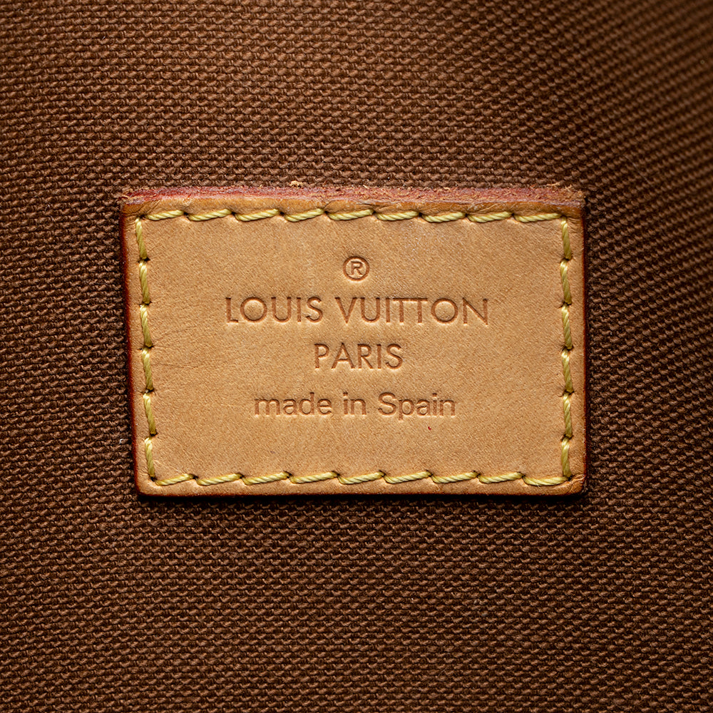 Louis Vuitton Monogram Canvas Odeon MM Shoulder Bag (SHF-18774)